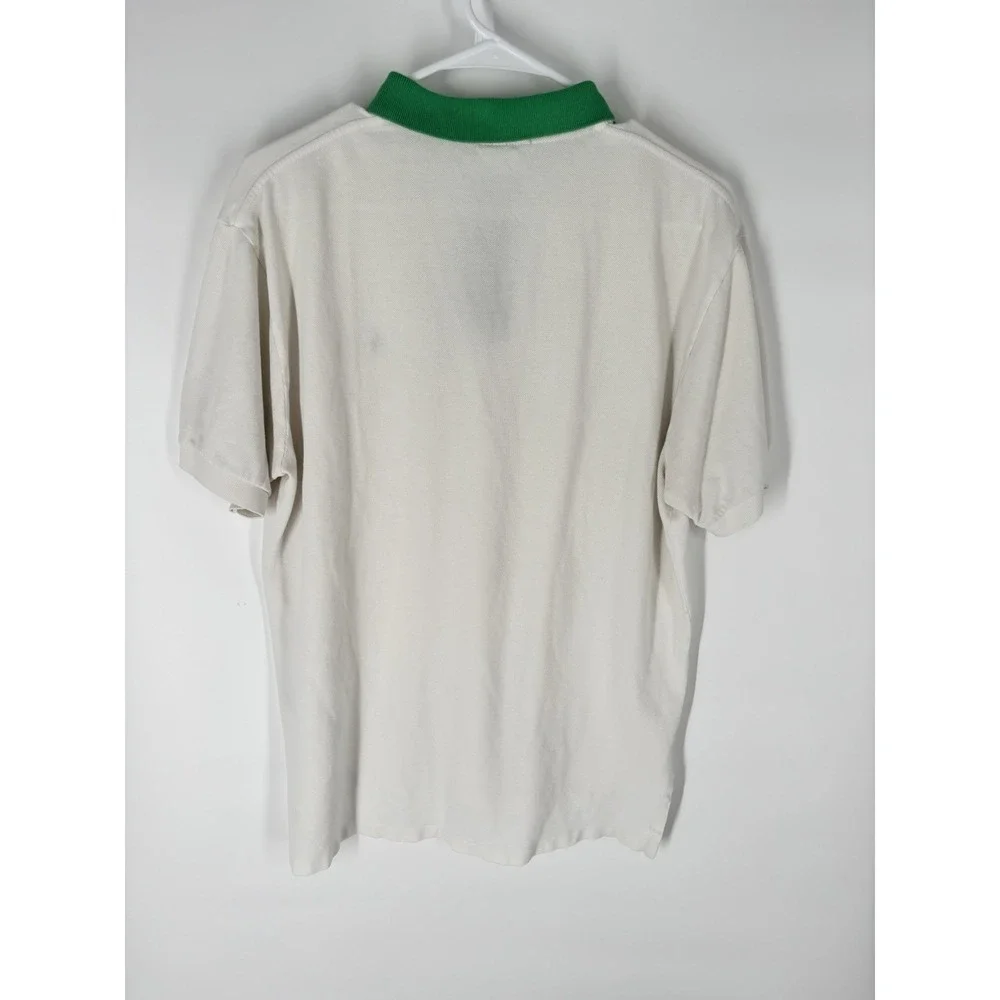 Vintage 90s Polo Ralph Lauren Mens Ringer Polo XL Shortsleeve Preppy Tennis